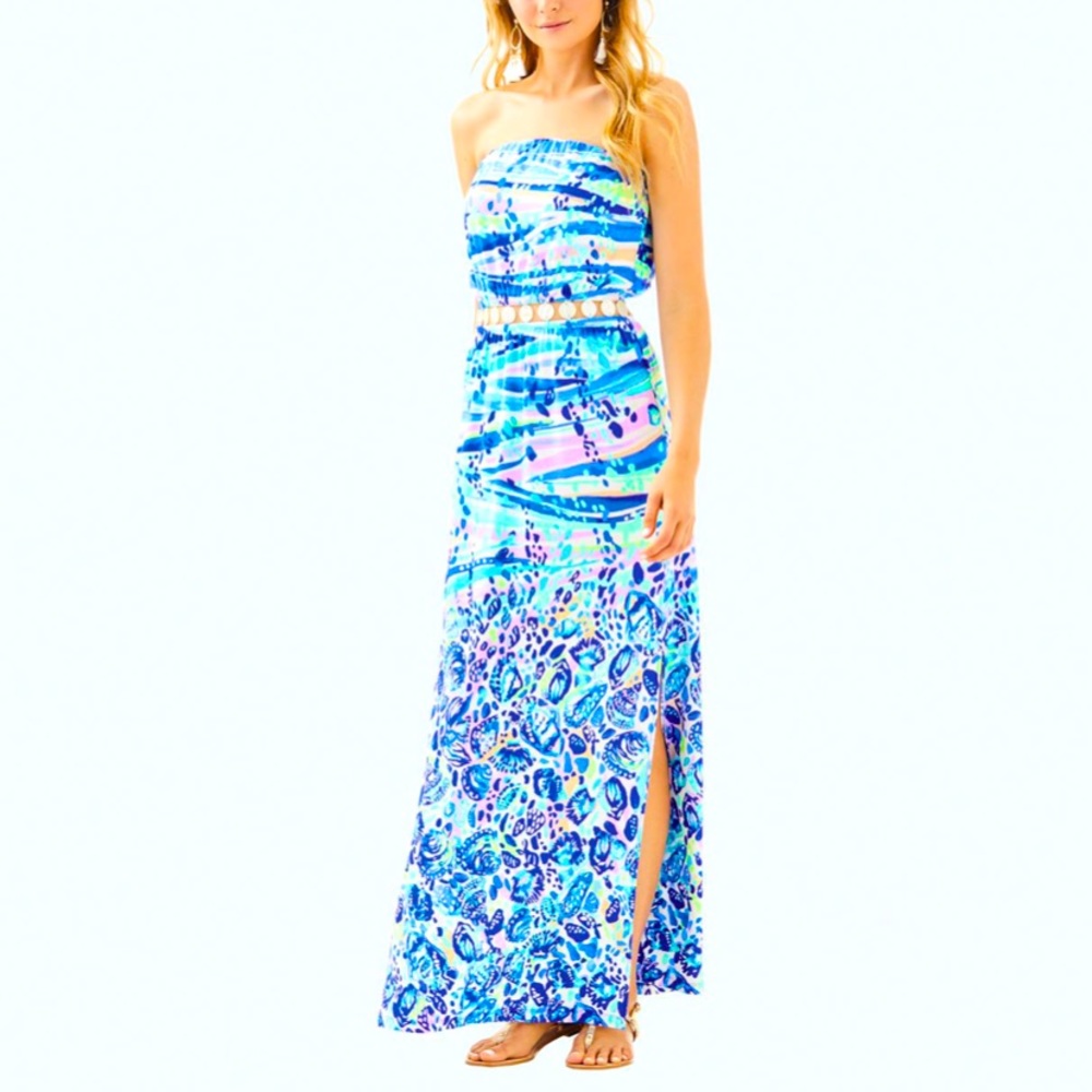NWOT Lilly Pulitzer Mika Maxi Dress Size: XL